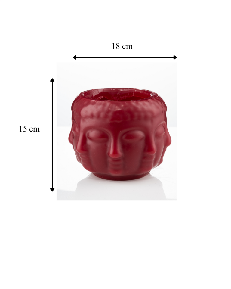 Buddha Fener Mum - Kırmızı