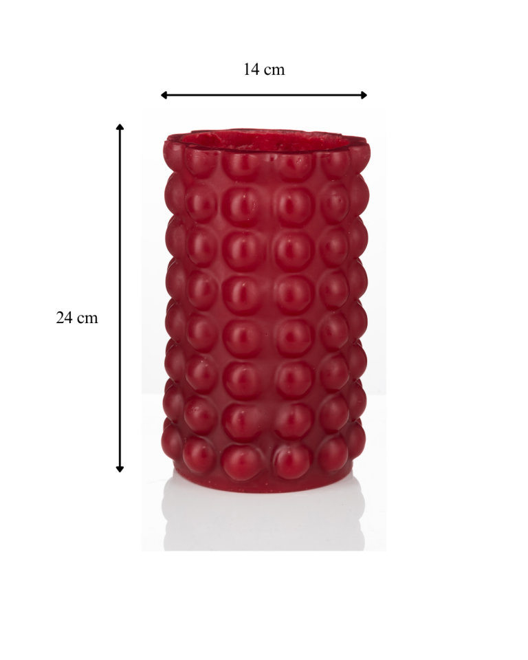 Bubble Long Fener Mum - Kırmızı