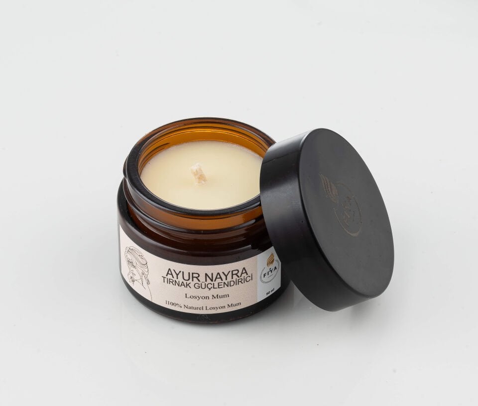 Ayur Nayra - Tırnak Güçlendirici Losyon Mum 50 ml