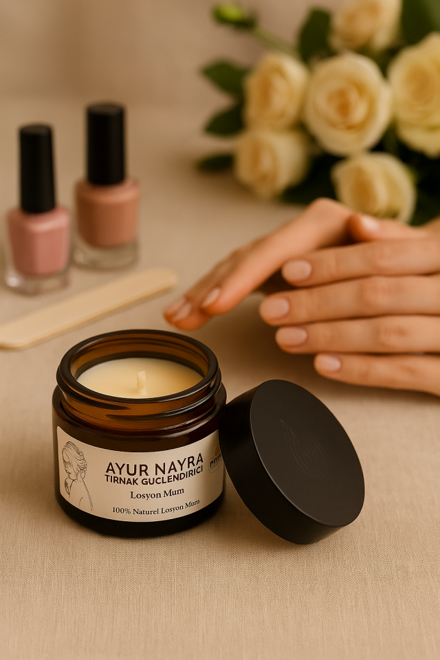 Ayur Nayra - Tırnak Güçlendirici Losyon Mum 50 ml