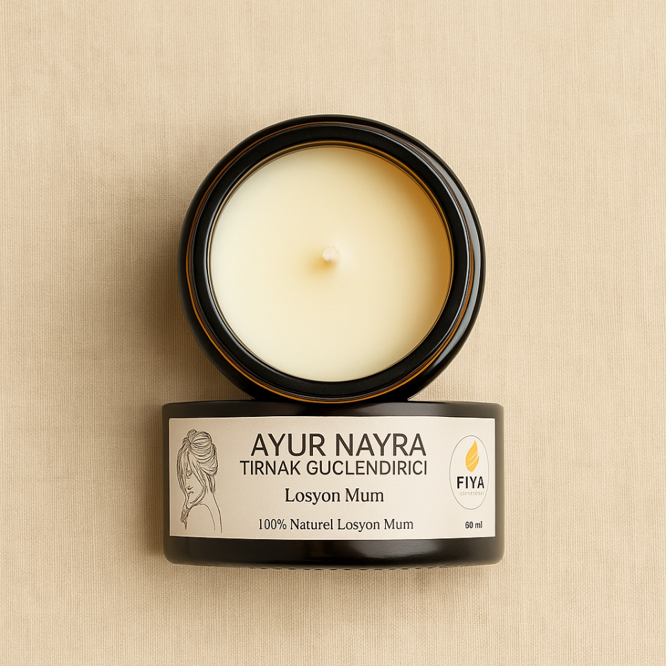 Ayur Nayra - Tırnak Güçlendirici Losyon Mum 50 ml