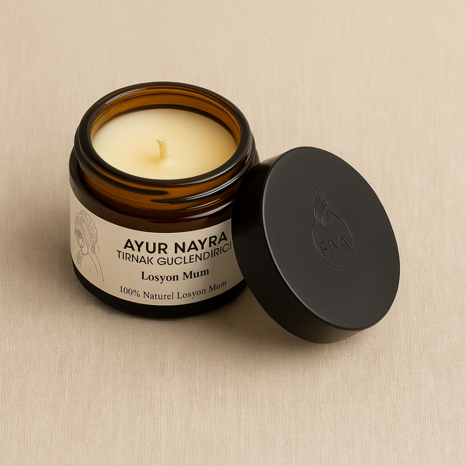 Ayur Nayra - Tırnak Güçlendirici Losyon Mum 50 ml