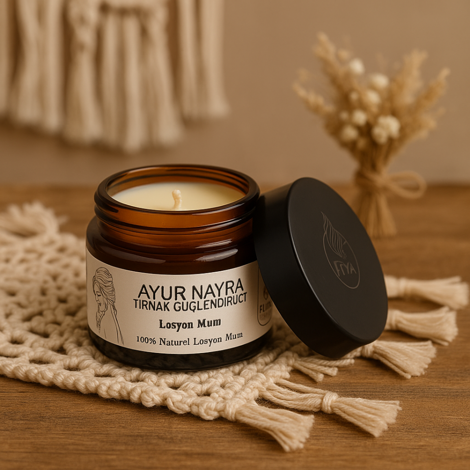 Ayur Nayra - Tırnak Güçlendirici Losyon Mum 50 ml