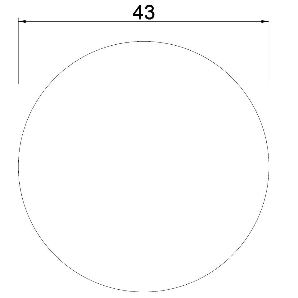 FİYA 3 Parçalı Dekoratif Yuvarlak Şekilli Ayna