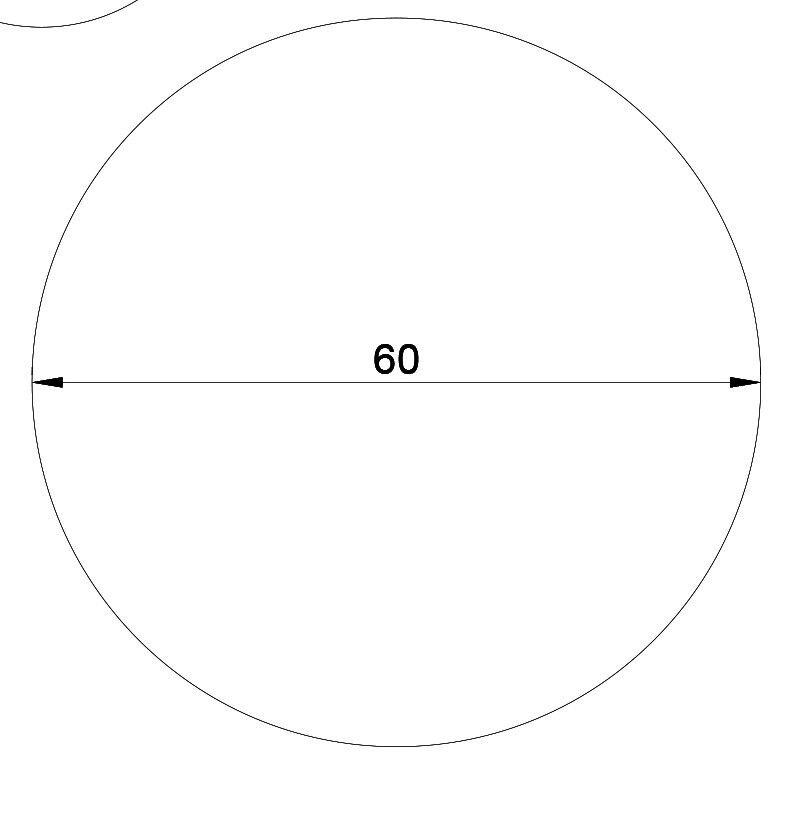 FİYA 60 cm Şık Yuvarlak Ayna