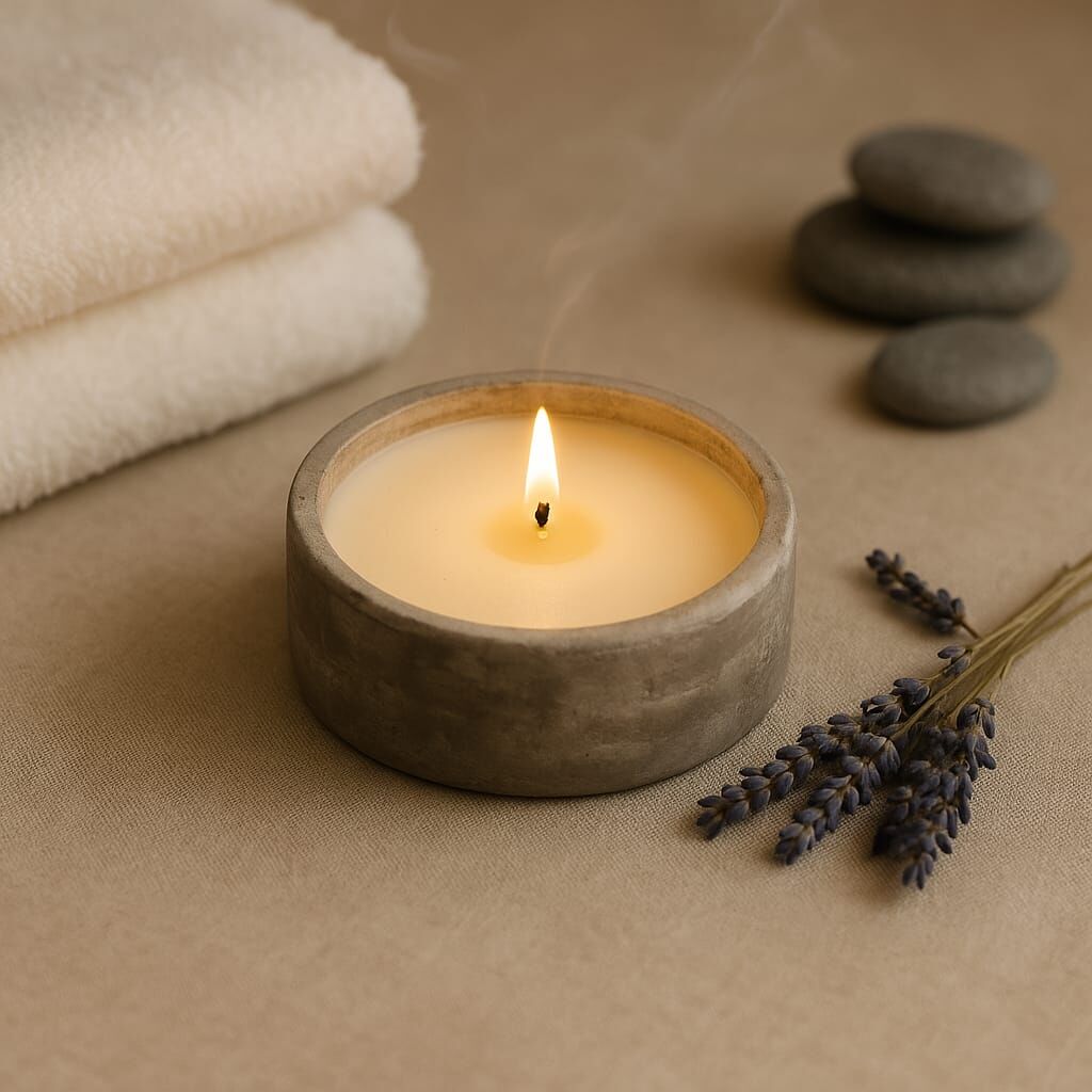 SUGANDHI – Tarçın & Portakal Kokulu Doğal Ortam Kokulandırma Mumu