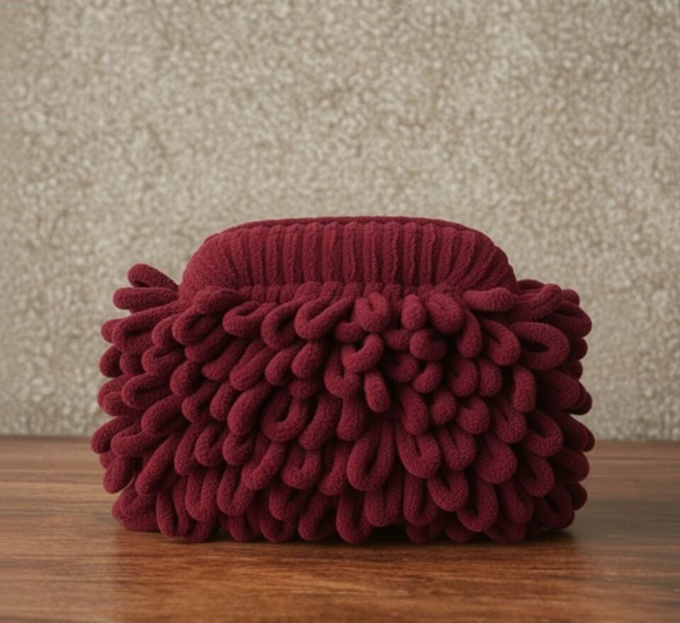 ​Fiya Komala Puffy Çanta - Bordo