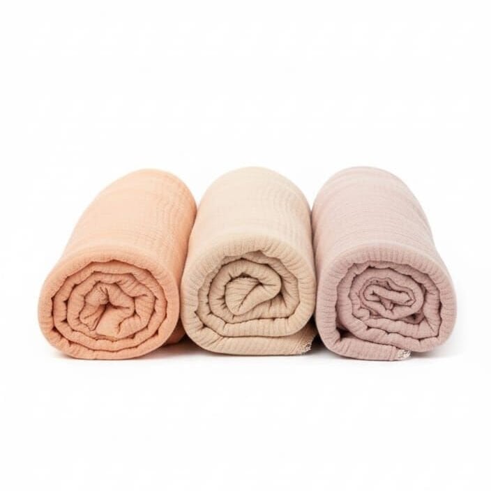 Doğal Bir Huzur Alanı- Fiya Çift Katlı Müslin Yatak Örtüsü   “Yatak odanızı doğanın huzuruyla buluşturun”