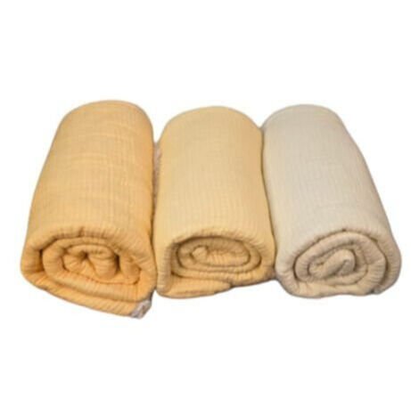 Doğal Bir Huzur Alanı- Fiya Çift Katlı Müslin Yatak Örtüsü   “Yatak odanızı doğanın huzuruyla buluşturun”