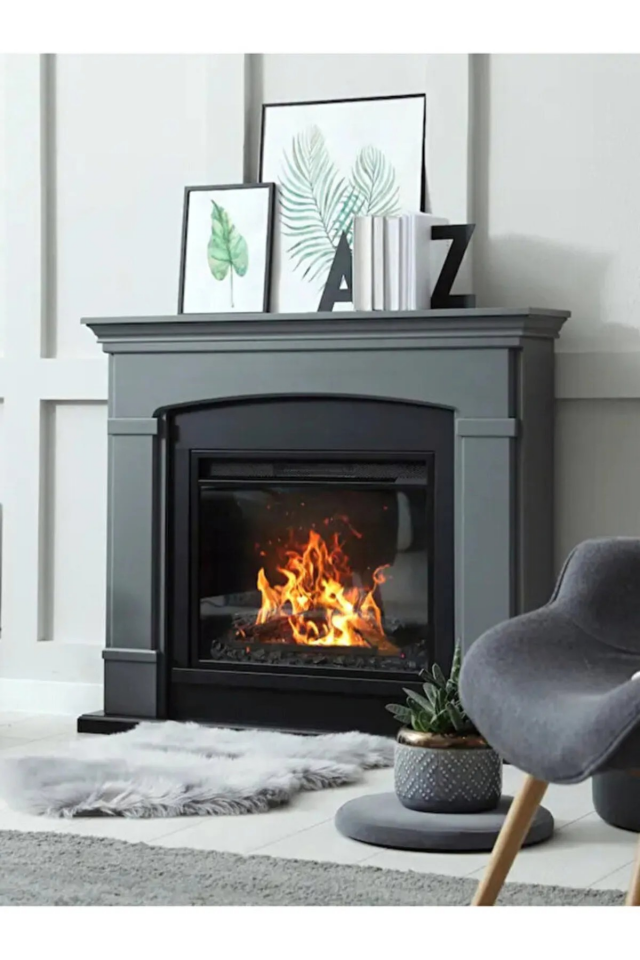 24 x 24  Seramik Şömine/Soba/Kuzine Camı