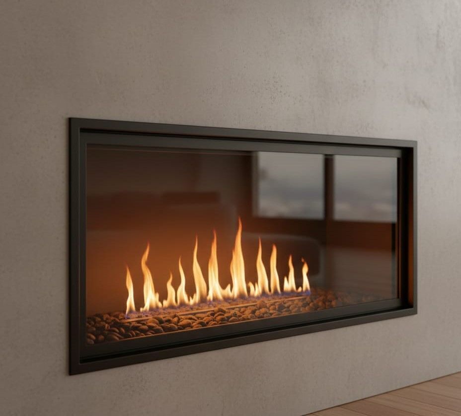 15.3 x 19.3 Yüksek Isıya Dayanıklı Şömine Camı