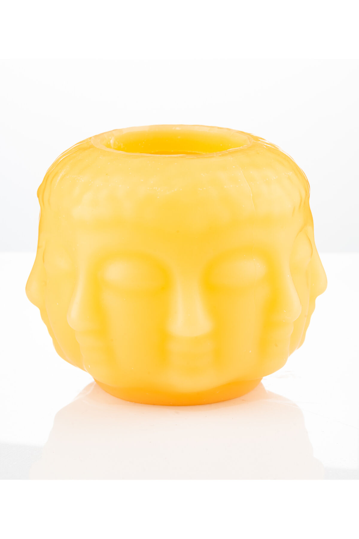 FENER MUM BUDDAH KREM KAVUN KOKULU DEKORATİF MUM